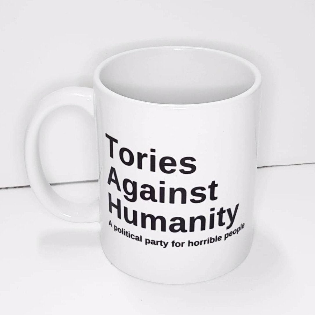 Tories Against Humanity Mug - Charity