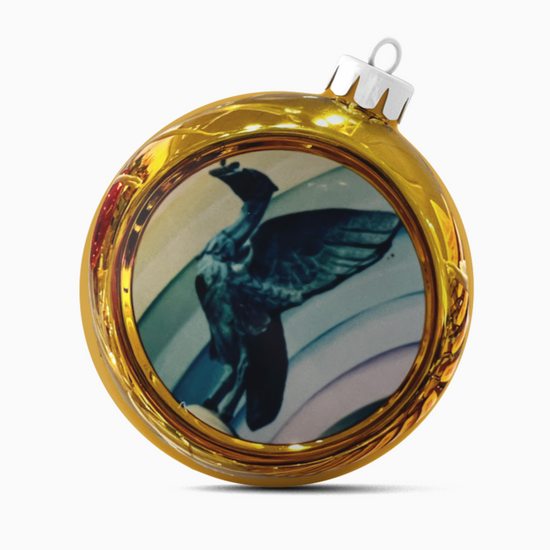 Load image into Gallery viewer, Liver Bird Christmas Tree Bauble
