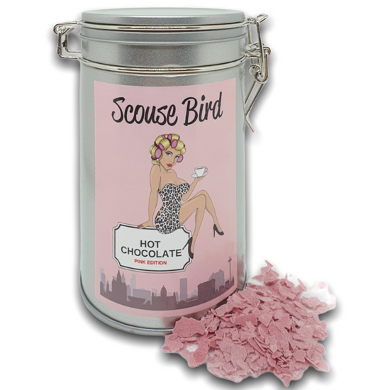 Scouse Bird Real Hot Chocolate (200g) - Pink or