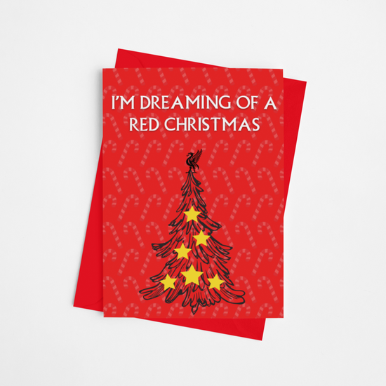 Red Christmas- Christmas Card