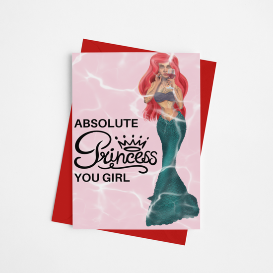 Absolute Princess Valentines Card