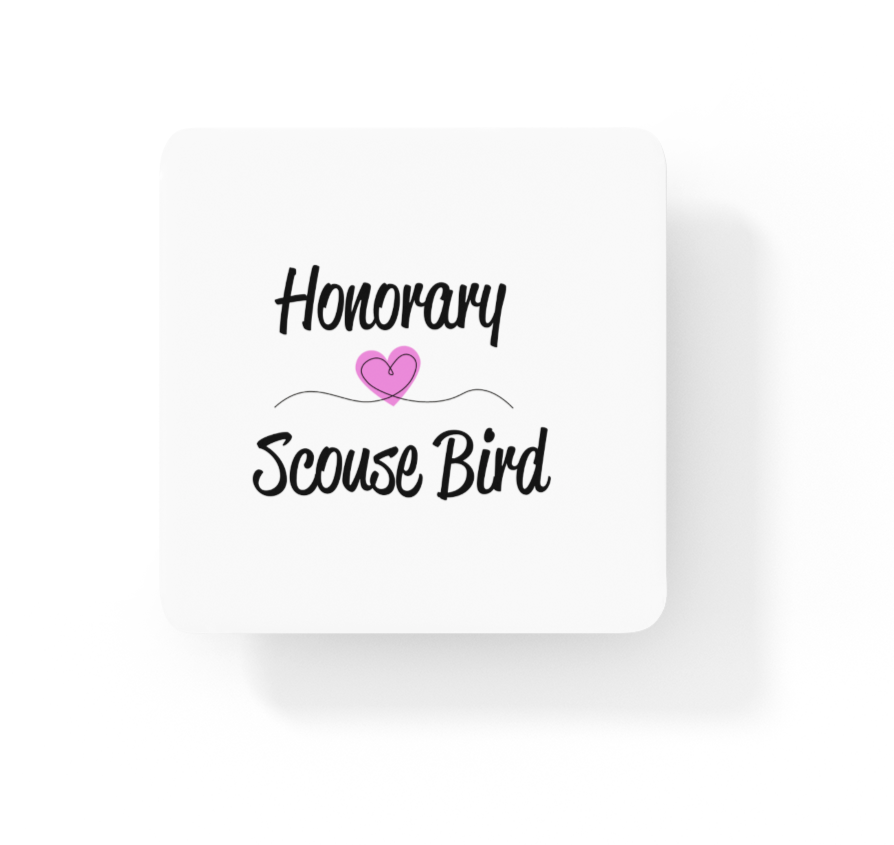 Honorary Scouse Bird Coaster